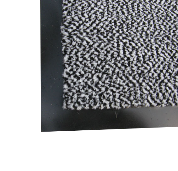 Полипропиленовый грязезащитный  коврик 60*90, серый. 1022516 - Фото №1