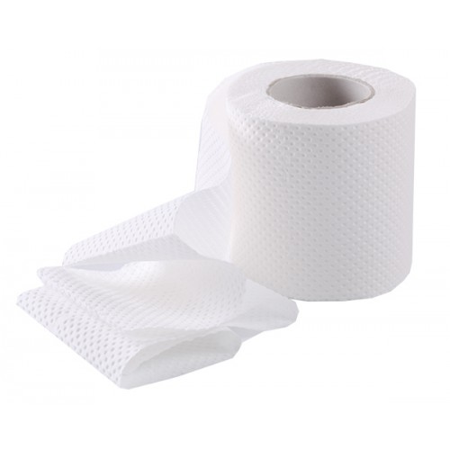 Туалетная бумага стандарт, белая, целлюлоза, 2 слойная.  B945 - Фото №2