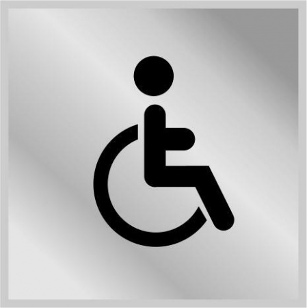 Табличка 'Туалет для людей с инвалидностью'. 3005 - Фото №1