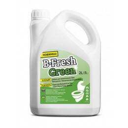 Средство для биотуалетов B-Fresh Green, 2 л.  - Фото