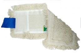 МОП универсальный (вкладыш) с карманами и с отворотами  для уборки пола 50 см. NZS029WP - Фото