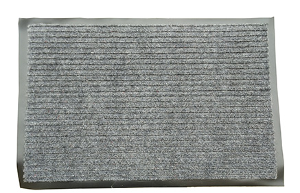 Грязезащитный коврик  Дабл Стрипт, 40*60 серый. 1022519 - Фото №2
