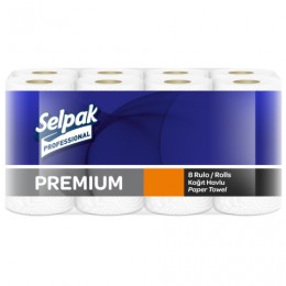 Бумажные полотенца рулонные. Selpak Pro. Premium. 3 слоя. 32761210