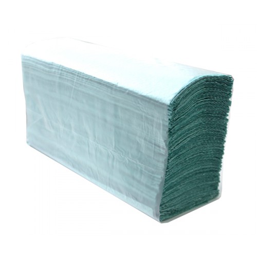 Бумажные полотенца листовые, Z-укладка, 200 л.,  23*22, 1 слой. 200K-Z - Фото №1