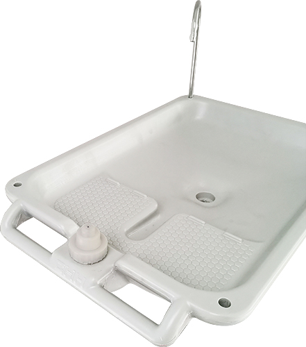 Портативний (автономний) мобільний стенд для миття, рукомийник. CHH-7702 - Фото №3
