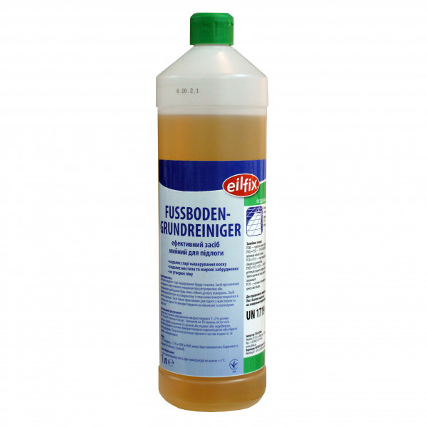 Ефективний мийний засіб для підлоги FUSSBODEN-GRUNDREINIGER 1л.  100042-001-999 - Фото №1
