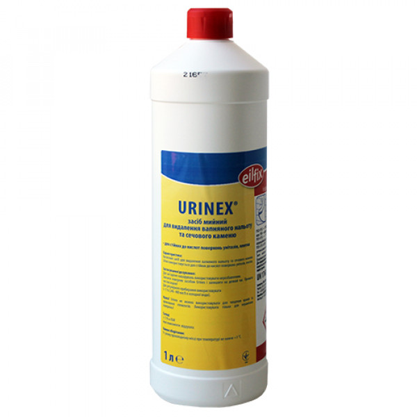 Засіб URINEX мийний для видалення вапняного нальоту і сечового каменю 1л.  100307-001-999 - Фото №1