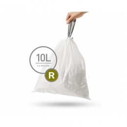 Мешки для мусора плотные с завязками 10л SIMPLEHUMAN.  CW0201 - Фото