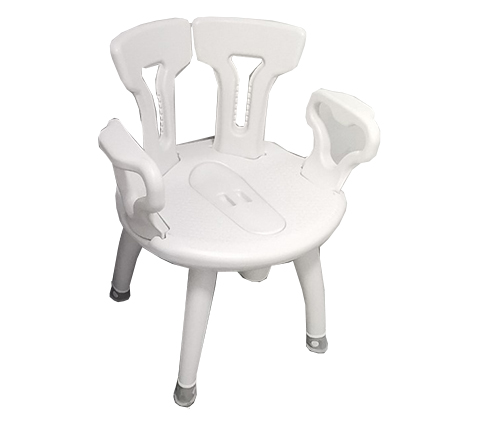 Санітарний стілець для ванної та душової.  54U389 - Фото №1