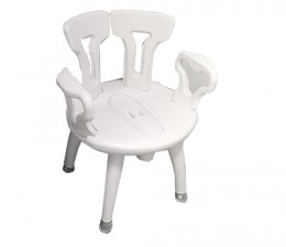 Санітарний стілець для ванної та душової.  54U389 - Фото