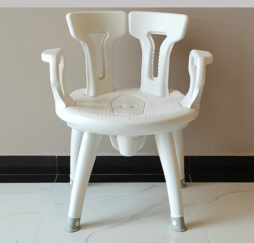 Санітарний стілець для ванної та душової.  54U389 - Фото №3