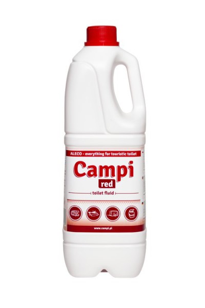 Засіб для біотуалетів Campi Red, 2л. CAMPI RED 2L - Фото №1