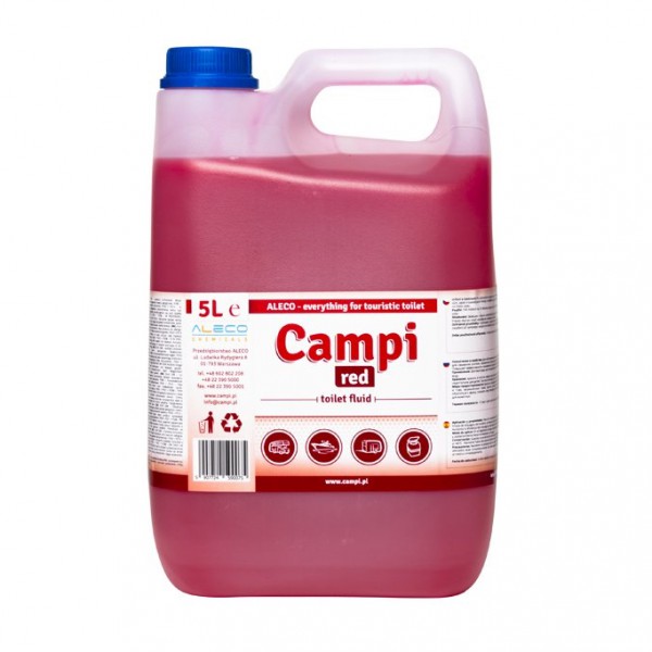Средство для биотуалетов Campi Red, 5л. CAMPI RED 5L - Фото №1