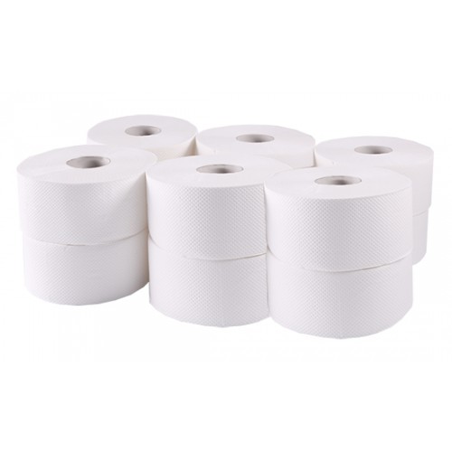 Туалетний папір рулонний, целюлоза, 2 шари, 96 м, Джамбо. A105106 - Фото №1