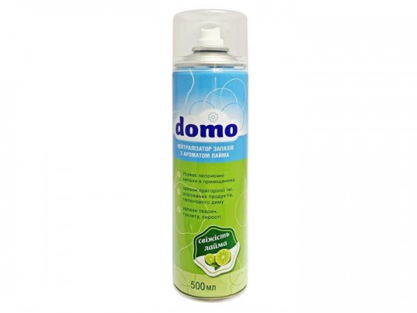 DOMO PROFI Нейтралізатор запахів з ароматом лайму, 500мл, XD 30002_1 - Фото №1