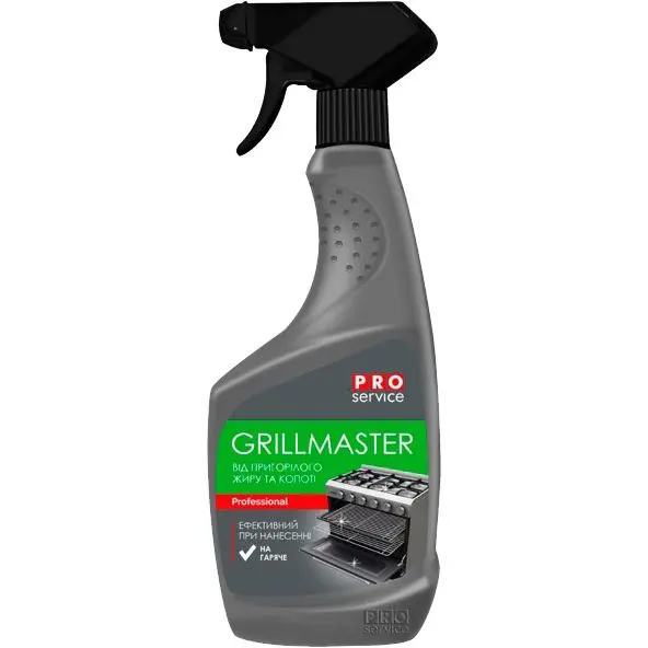 Чистящее средство гриля, щелочное 0,55л GRILLMASTER Professional. 25482710 - Фото №1