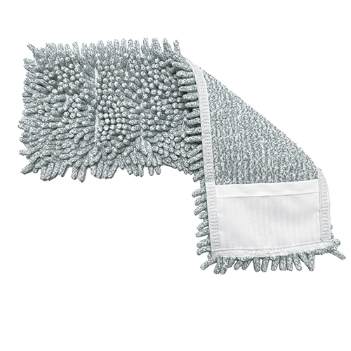 Змінна насадка моп з мікрофібри шиньон 'Chenille', сірий, (1000 пальців) 40 см. CM160GRAY - Фото №1
