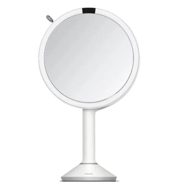 Simplehuman ST3038 Дзеркало Trio з сенсором, 20 см, 3-в-1, LED, біле. ST3038 - Фото №1