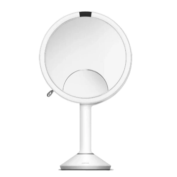 Simplehuman ST3038 Дзеркало Trio з сенсором, 20 см, 3-в-1, LED, біле. ST3038 - Фото №2