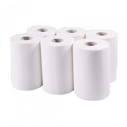 Бумажные полотенца, ролевые (рулонные) MINI, без перфорации. 144000 - Фото